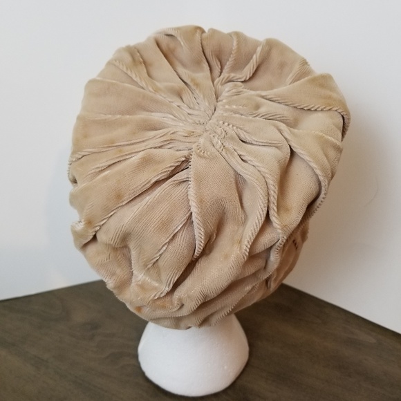 U.S.A. Union Made Tan Vintage Hat - Picture 3 of 6